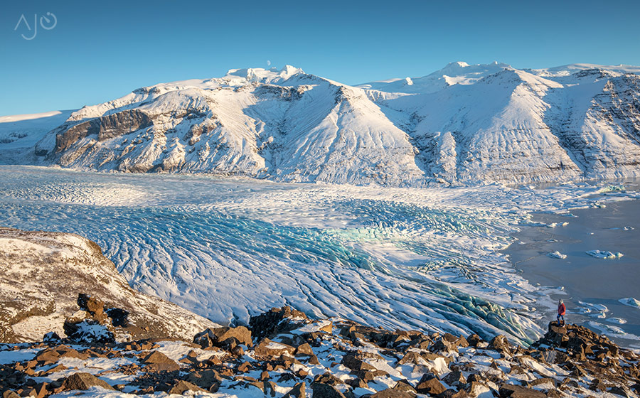 Skaftafellsjökull desde Sjónarnípa 